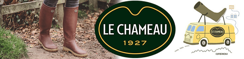 Bottes LE CHAMEAU Cérès Néoprène marron