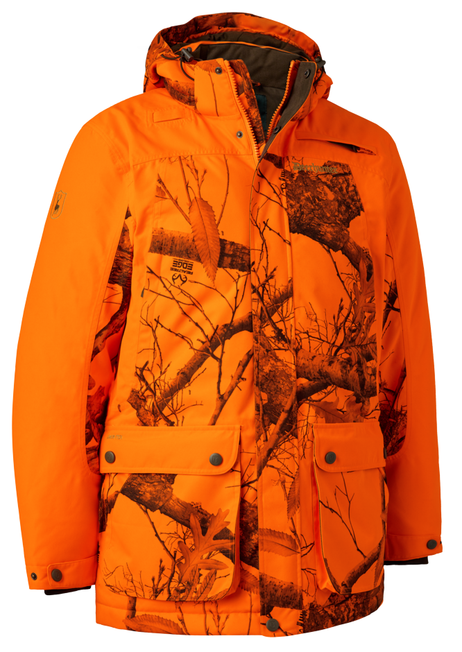 Blouson de chasse hiver Eagle Realtree orange Deerhunter 27039