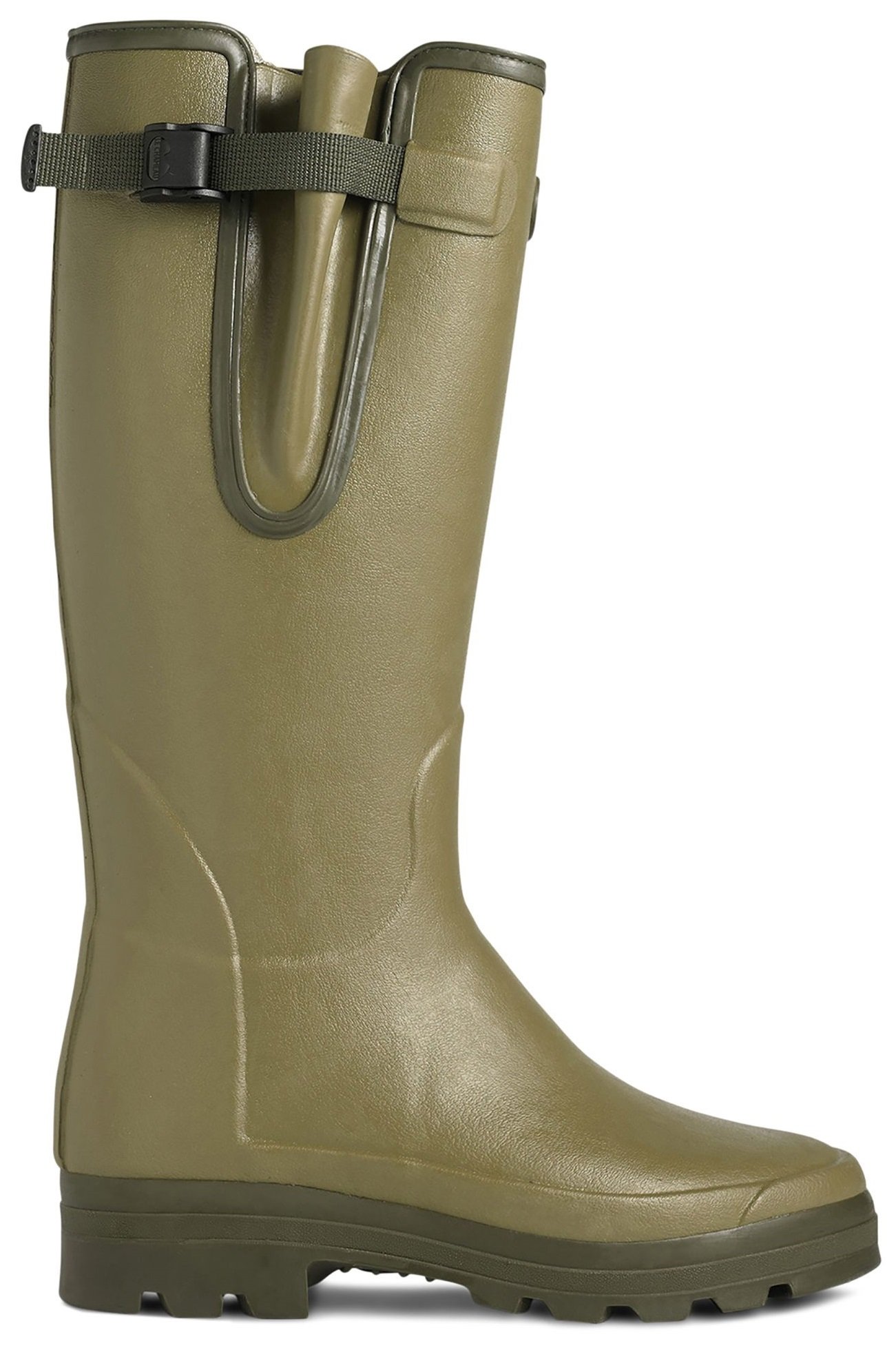 Bottes De Chasse Le Chameau Vierzonord Néoprène Homme, Vert Vierzon, Pointure 41 - Neuves