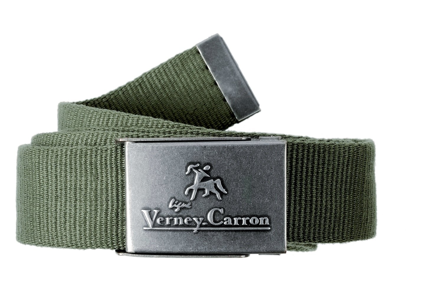 Ceinture Toile Kaki Camouflage Kaporal Dorah - Taille 90 Cm, Neuf Avec étiquette
