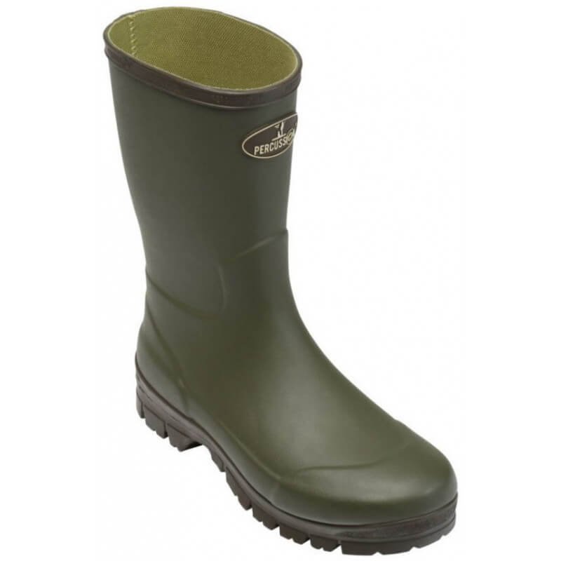 Bottes Demi-en Caoutchouc Homme GUGULUZA - Imperméables, Isolées Néoprène 5mm, Antidérapantes Pour Pêche, Jardin