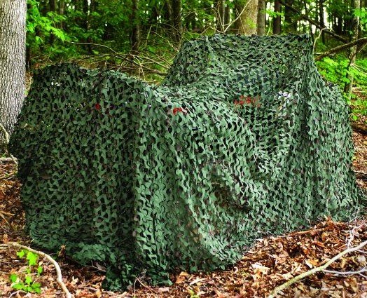 Filet de camouflage Camo System vert 3x2.40m - 26658