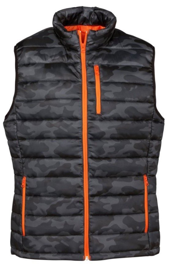 Gilet matelassé Camo Trek Gris PERCUSSION - 17800