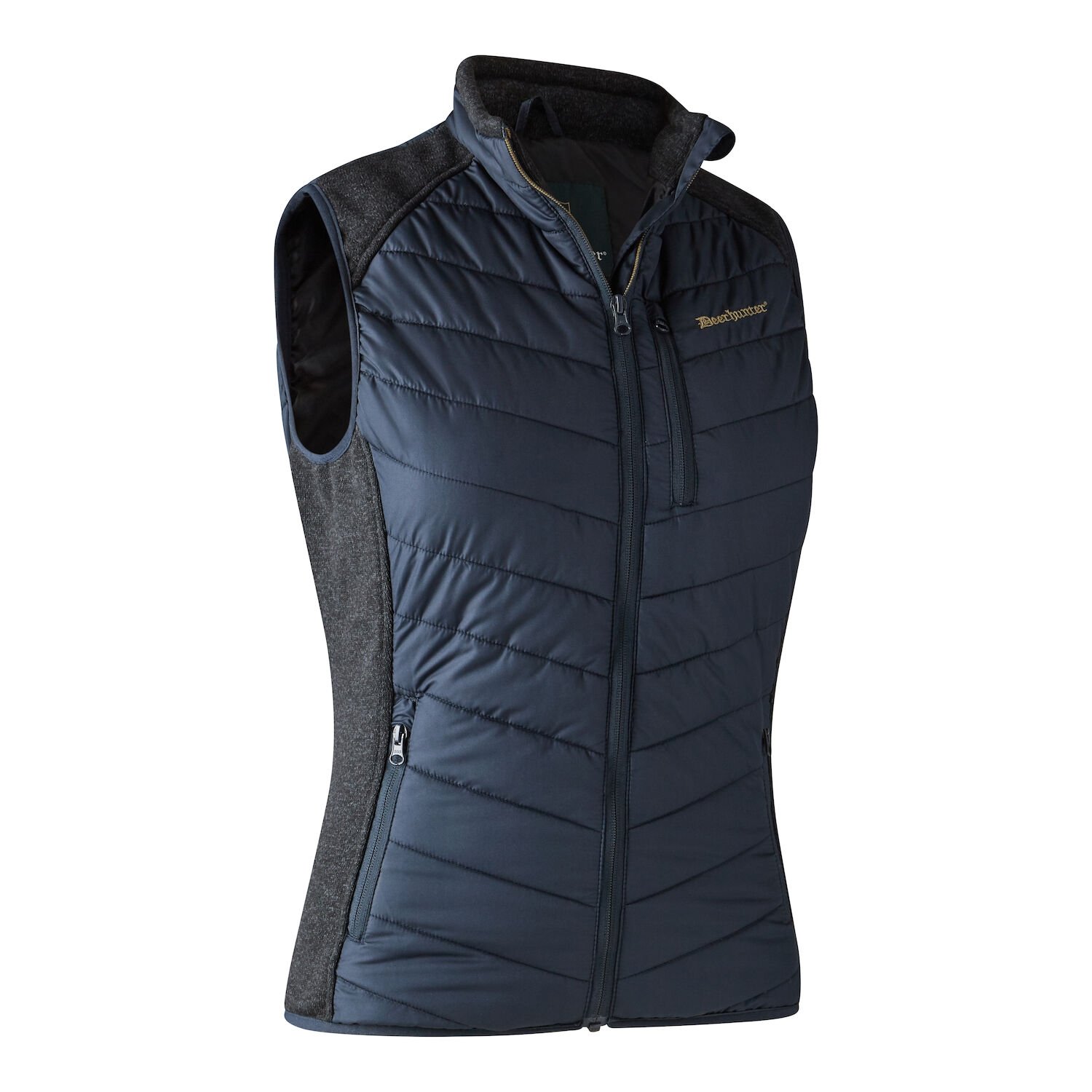 Manteau De Chasse Ovation Femme – Bleu Marine Rayé – Taille 8R – Neuf