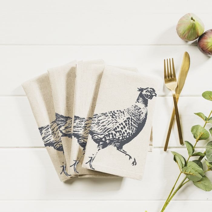 20 Serviettes En Ouate 33x33cm Motif Nuit D'étoiles Blanc Or - Pour Une Table De Fêtes élégante (Noël, Nouvel An...)