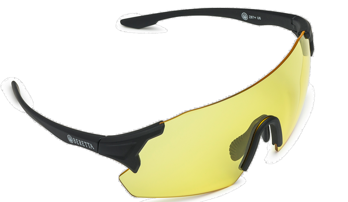 DESIGN - Lunettes de soleil aviateur à verres ambrés - Noir