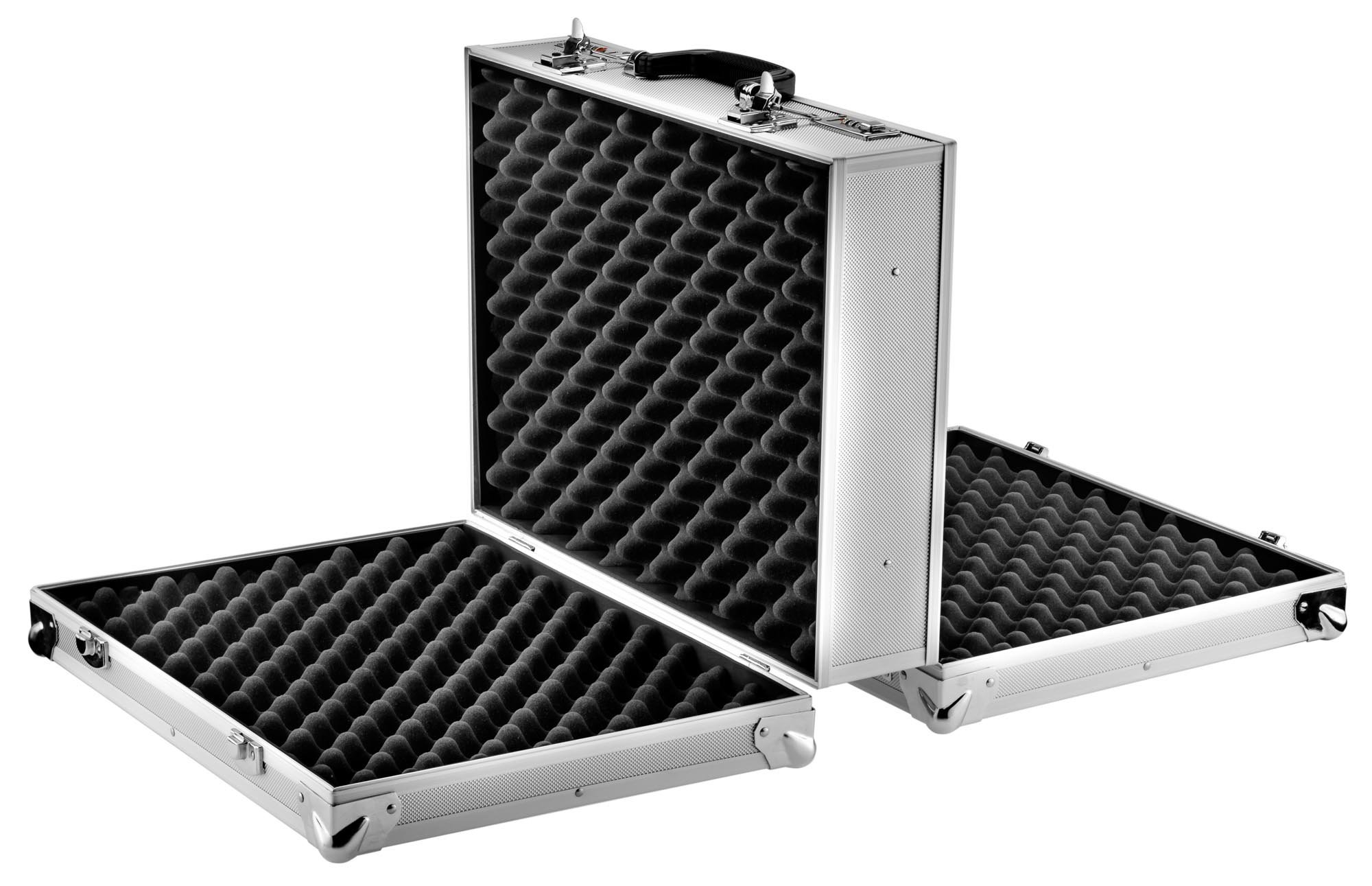 MALLETTE DE TRANSPORT En Aluminium Valise Métal Homme Boîte À Outils