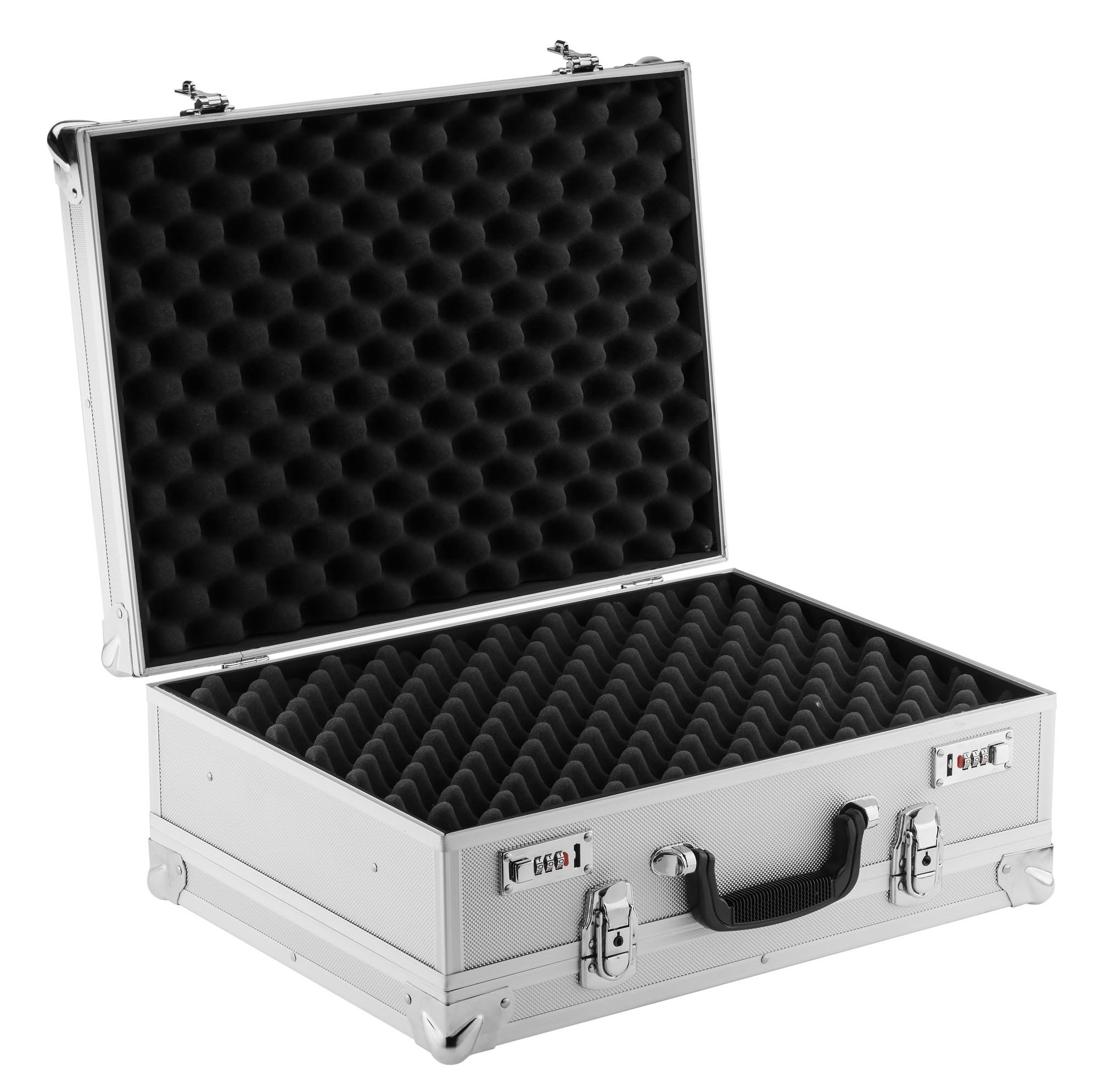 Mallette de transport aluminium pour revolver - 3283