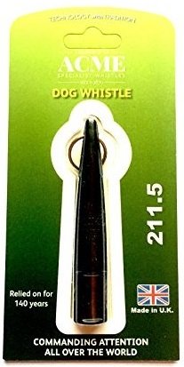 Sifflet ACME 210.5 - Pour Dressage Chien - Fréquence Standardisée - Noir