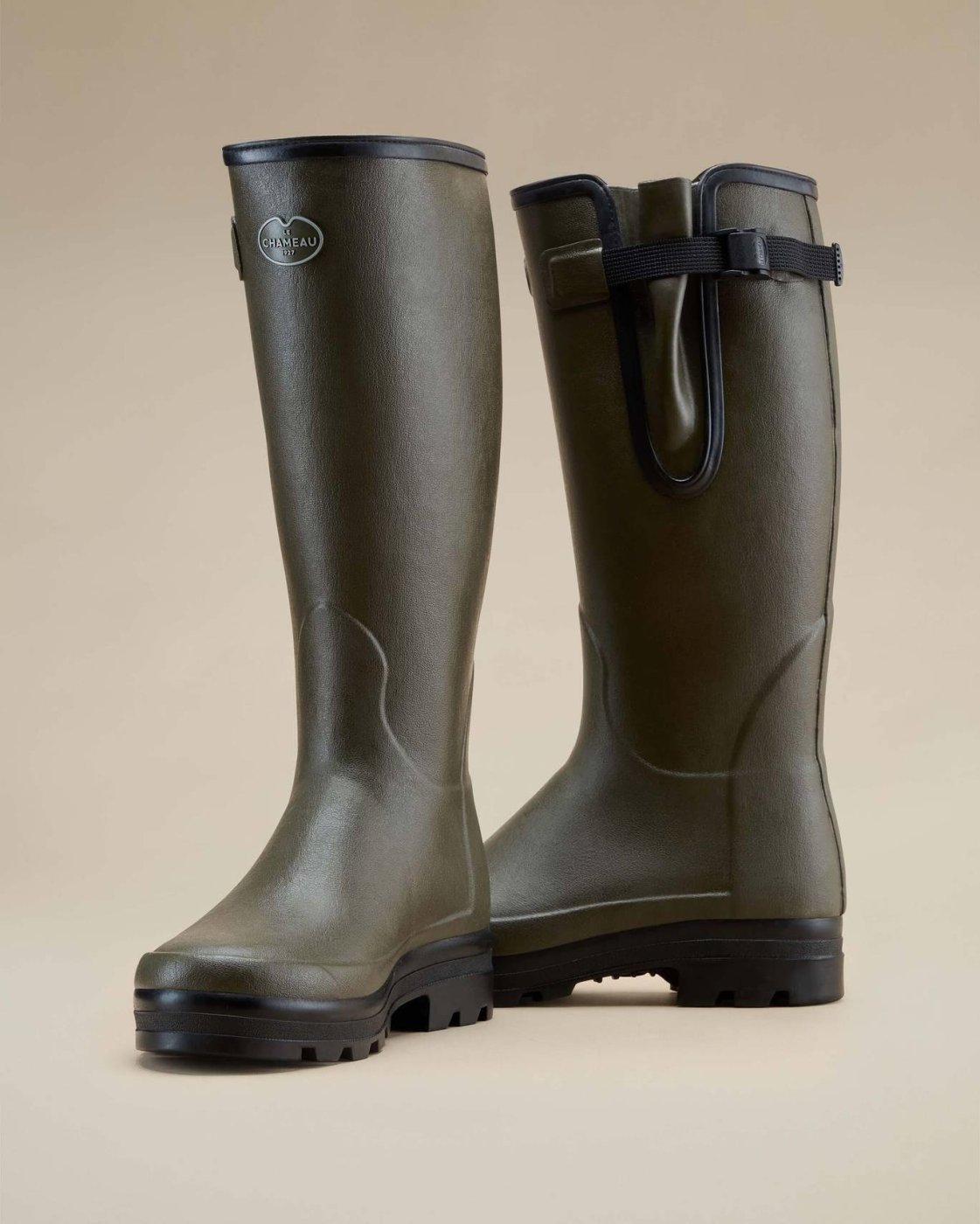 Bottes De Chasse Le Chameau Vierzonord Néoprène Homme, Vert Vierzon, Pointure 41 - Neuves