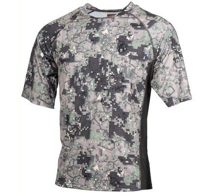 Tee-shirt manches courtes Spandex camo digital SOMLYS