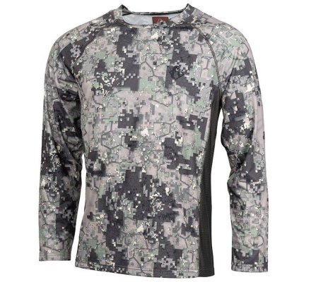 Tee-shirt manches longues Spandex camo digital SOMLYS