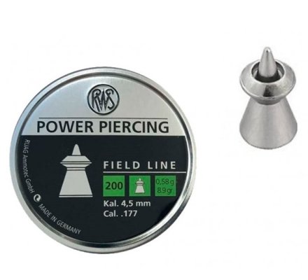 Boîte de plombs Power Piercing 4,5 mm RWS 