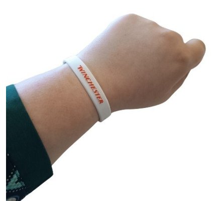 Bracelet en silicone blanc WINCHESTER