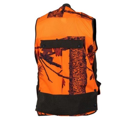 Gilet de chasse Newtek camo orange SOMLYS