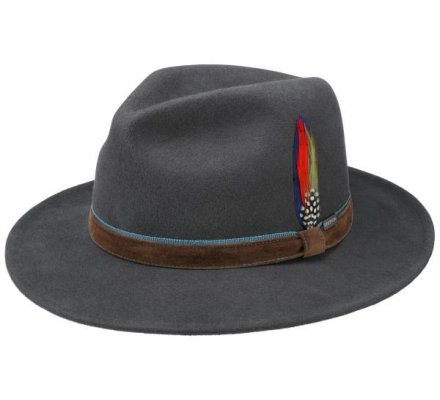 Chapeau Fedora en feutre de laine STETSON