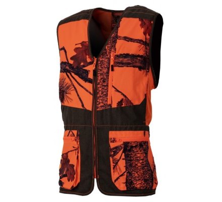 Gilet de chasse Classy camouflage orange SOMLYS