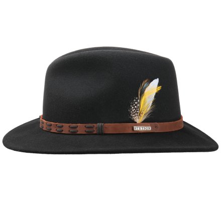 Chapeau Traveller Vitafelt 66 noir STETSON