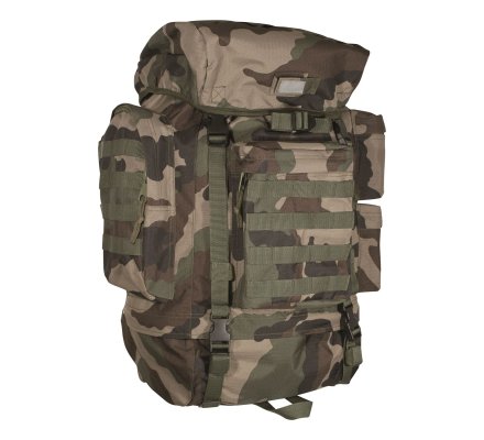 Sac à dos camo imperméable 65L