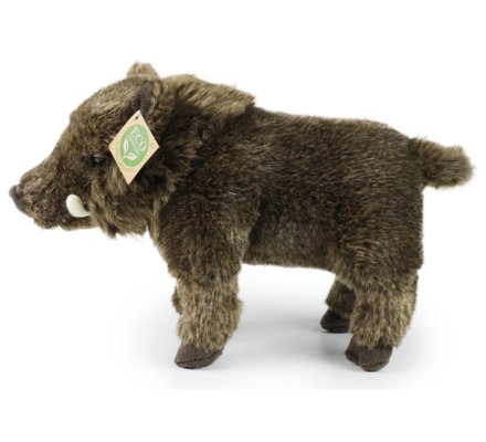 Peluche sanglier sur pattes 30 cm Eco-friendly