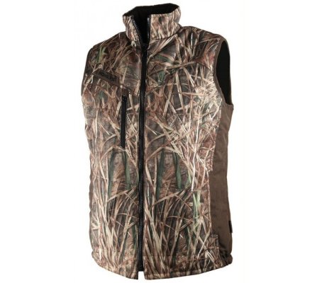 Gilet de chasse réversible Multi-Hunt camo roseaux SOMLYS