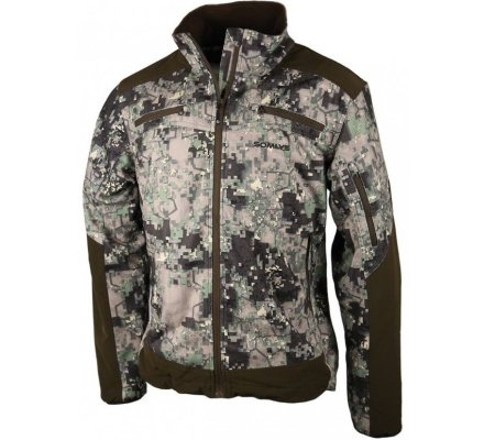 Veste de chasse Strectch Corsica digital vert SOMLYS