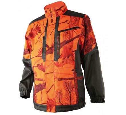 Veste de traque femme orange fluo Spirit of traque SOMLYS