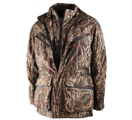 Gilet de chasse réversible Multi-Hunt camo roseaux SOMLYS