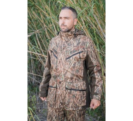 Veste de chasse Multi-Hunt camo roseaux SOMLYS