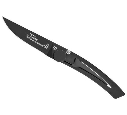 Couteau Le Thiers Florinox Liner Lock noir 