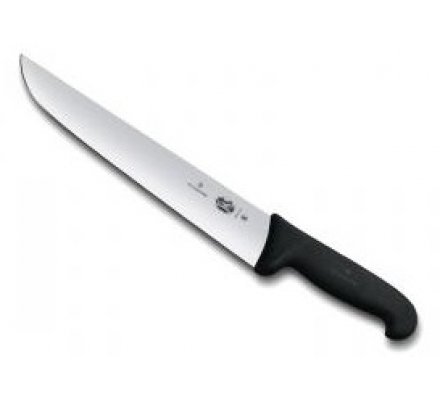 Couteau de cuisine boucher 26 cm Noir VICTORINOX 