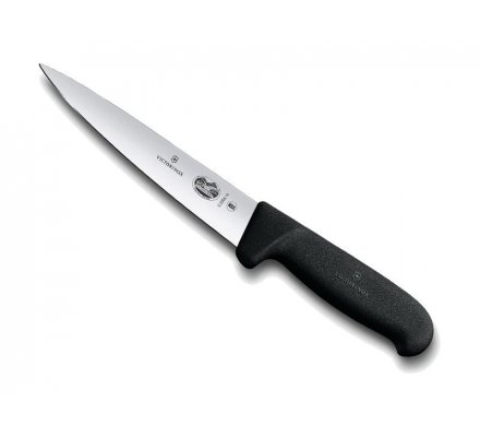 Couteau de cuisine saigner 14 cm noir VICTORINOX 