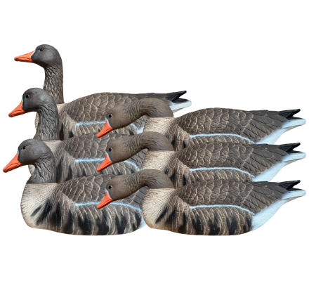 Pack 6 oies rieuses HD flottantes actives XTREM MIGRATEURS