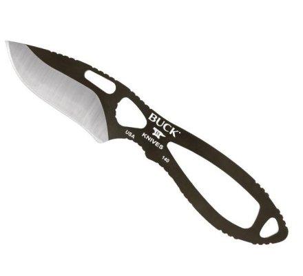 Couteau Plat BUCK PAKLITE-SKINNER MARRON 