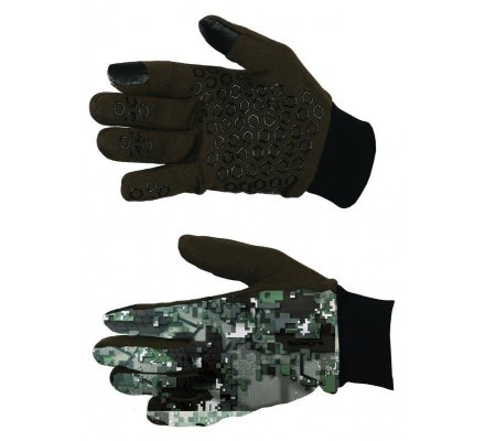 Gants spandex camo pixel vert SOMLYS