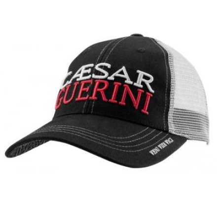 Casquette Mesh-back noire Caesar Guerini 