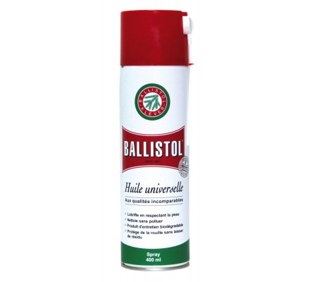 Aérosol d'huile universelle Ballistol 400 ml