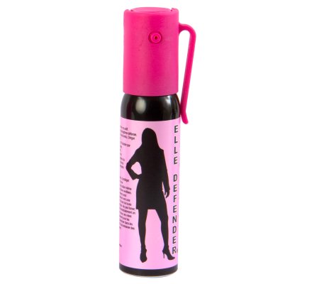Aérosol lacrymogène feminin 25 ml Elle Defender