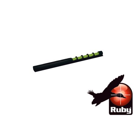 Organe de tir vert Ruby 71mm