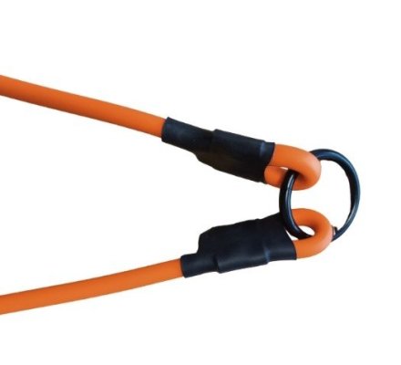 Coupleur pour chien orange fluo