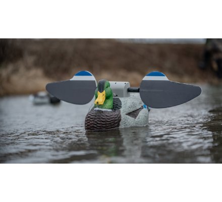 Appelant colvert flottant à ailes tournantes électriques Lucky Duck