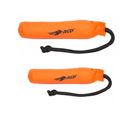 Pack de deux apportables oranges canvas bumper pour chien 