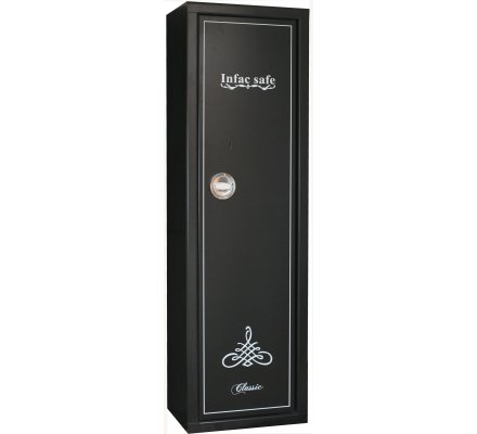 Armoire 16 armes dont 8 avec lunette et coffre intérieur INFAC SAFE