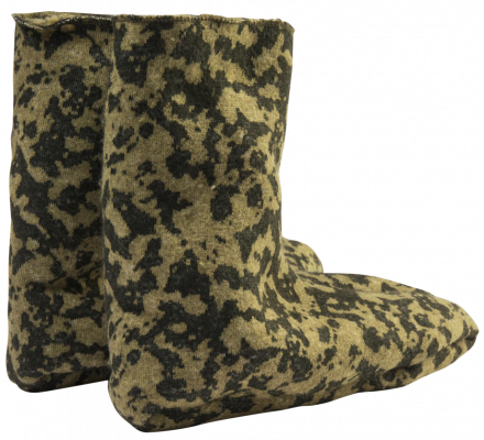 Chaussons de bottes en fibre de velours kaki camouflage Deerhunter 