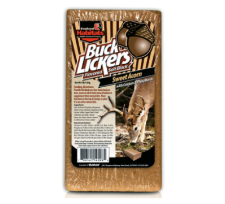 Attractant minéral saveur noix Buck Lickers