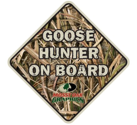 Autocollant chasse Goose hunter on board