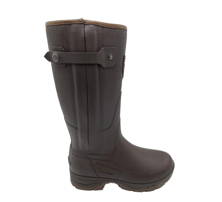 Bottes de chasse doublées Néoprène avec zip SOMLYS