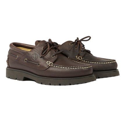 Chaussures en cuir Tarmac Marron foncé 