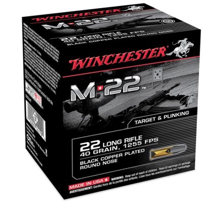 Balles 22LR M22 40grain WINCHESTER