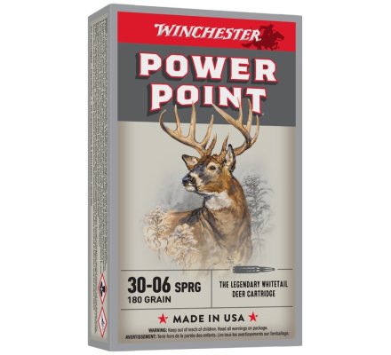 Balles 30-06 Power-point 180 grain WINCHESTER